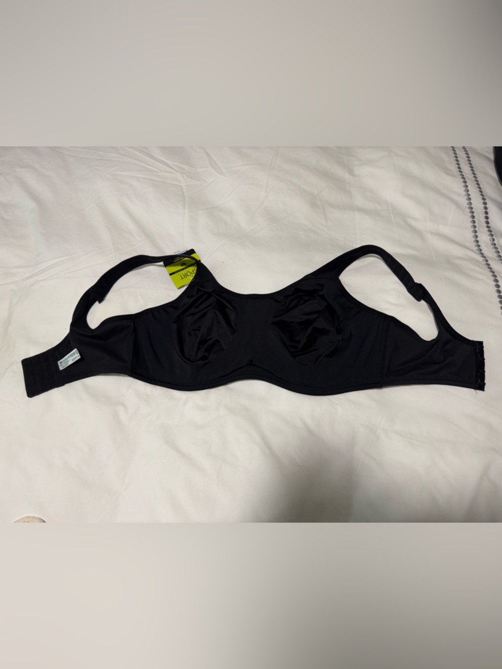 Wacoal Sport Bra Black Size 38DDD NWT - Picture 4 of 6